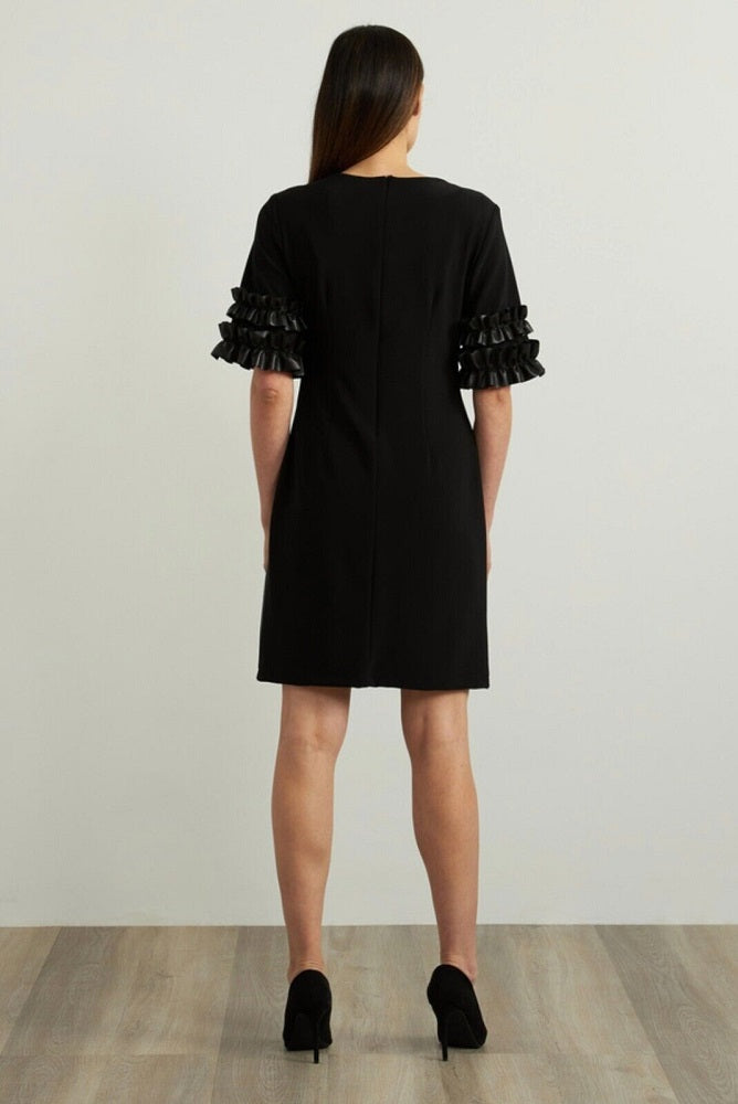 Vestido de piel sintética 213359