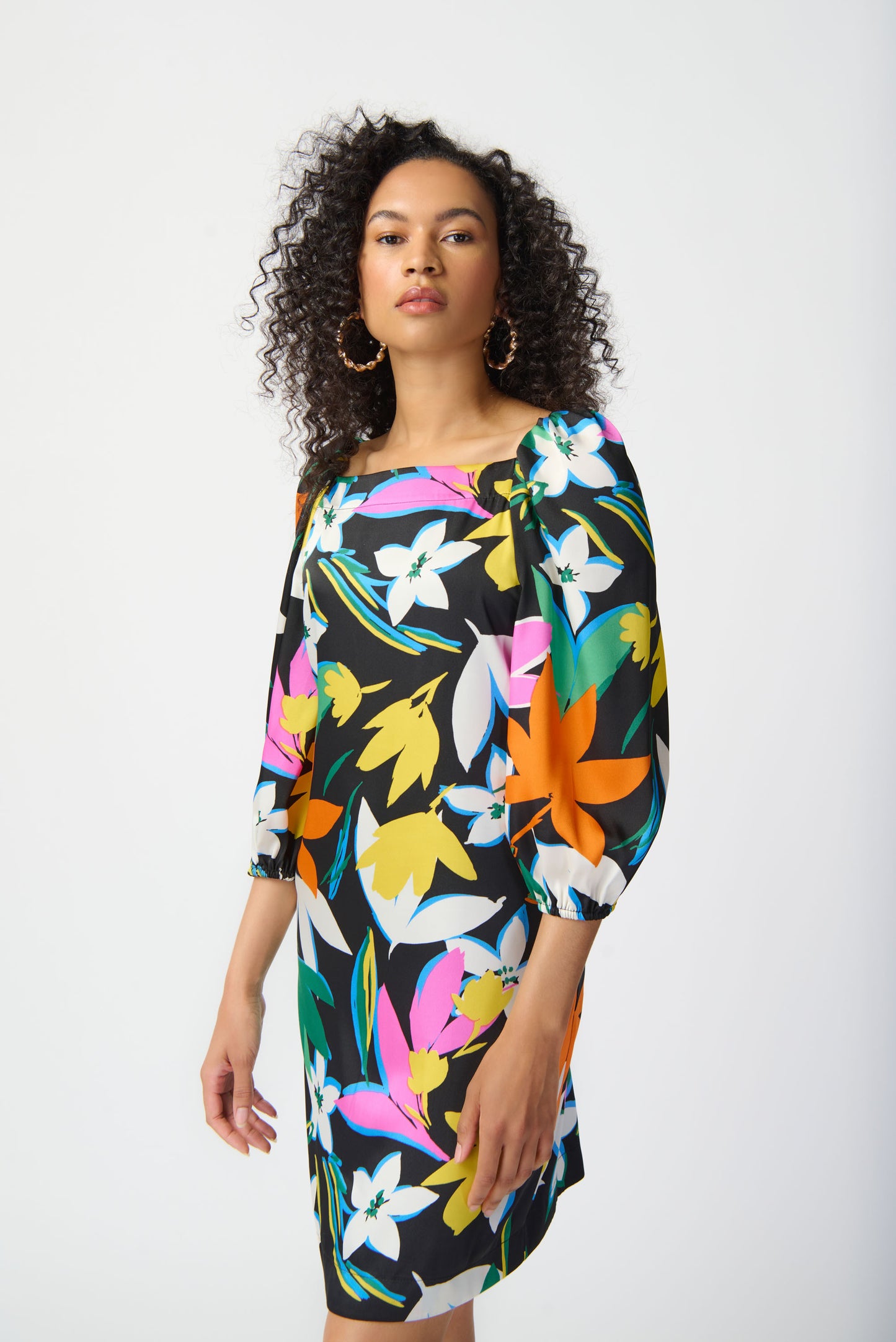 Vestido estampado floral 241251