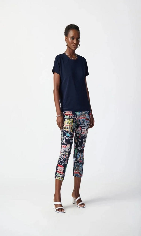 Pantalón corto con estampado de parís 241268