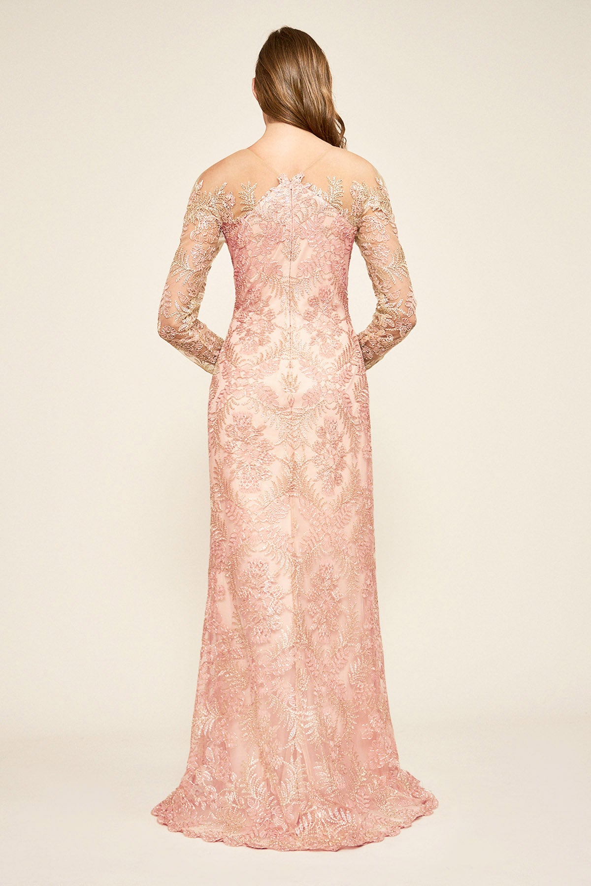 Vestido T S encaje floral AUL18234L