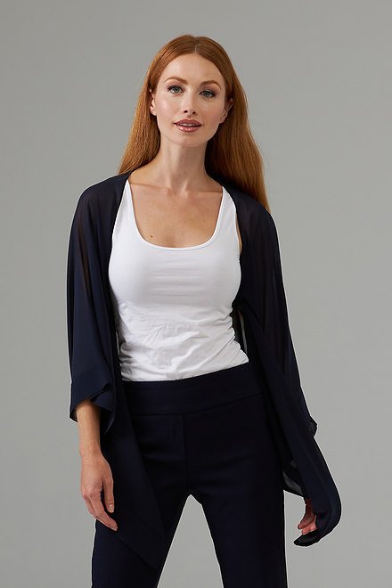 Sheer Sleeved Cascade Cover-up Style 203262