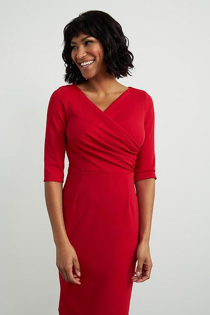 Crossover Front Dress Style 211010