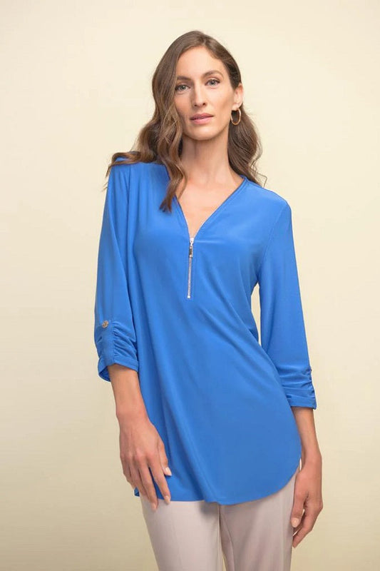 Blusa con cremallera Mar Egeo 211115