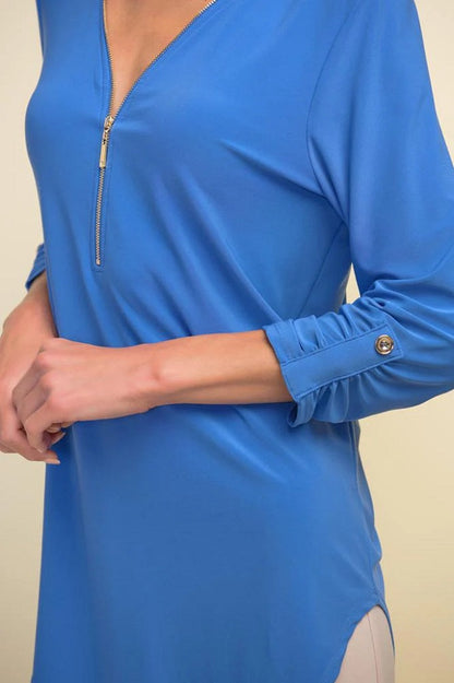 Blusa con cremallera Mar Egeo 211115