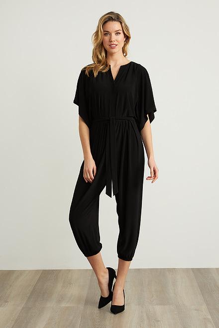 Cropped Jersey Jumpsuit Style 211153
