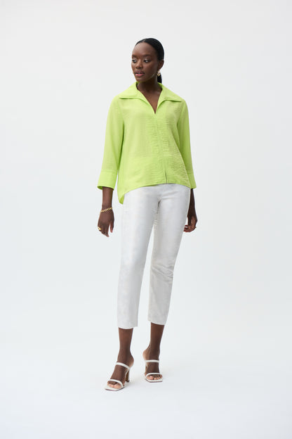 Blusa 3/4 verde limón 231263