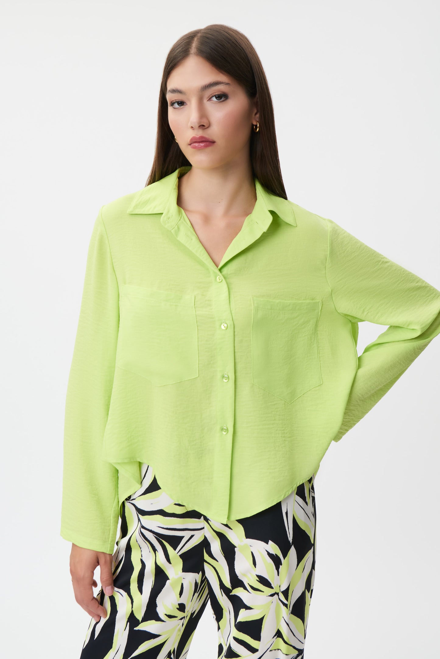 Camisa verde lima 232217
