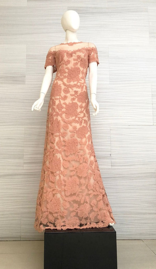 Vestido palo de rosa bordado ART17337L