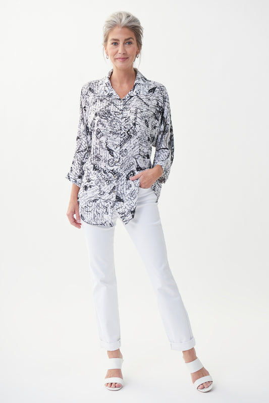 Blusa estampado postal 222173