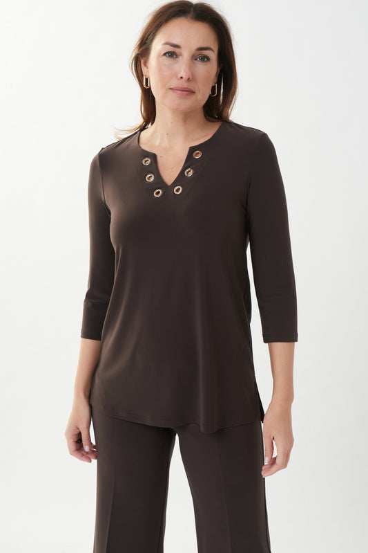 Blusa café 223283