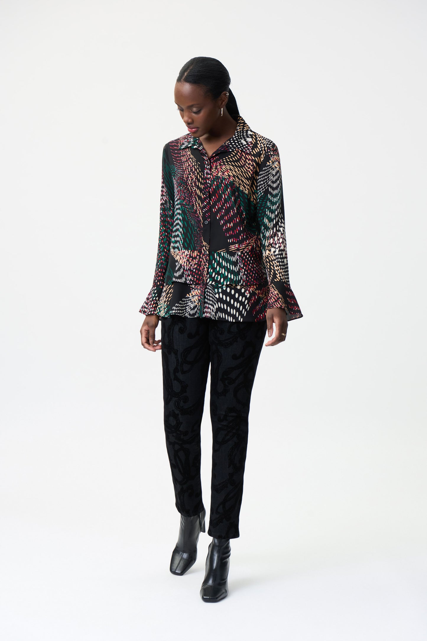 Blusa estampado multicolor 224009