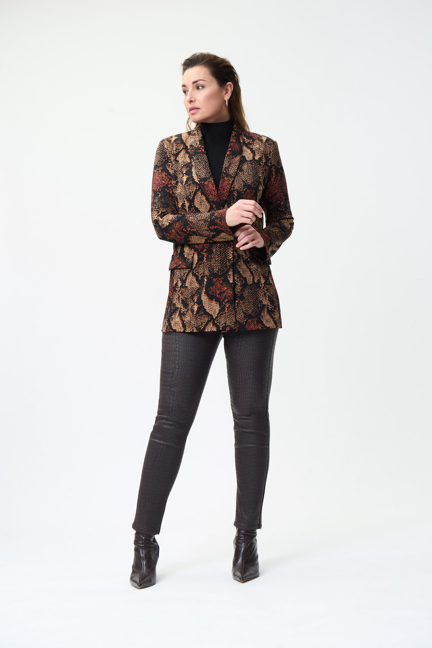 Blazer estampado animal print 224042