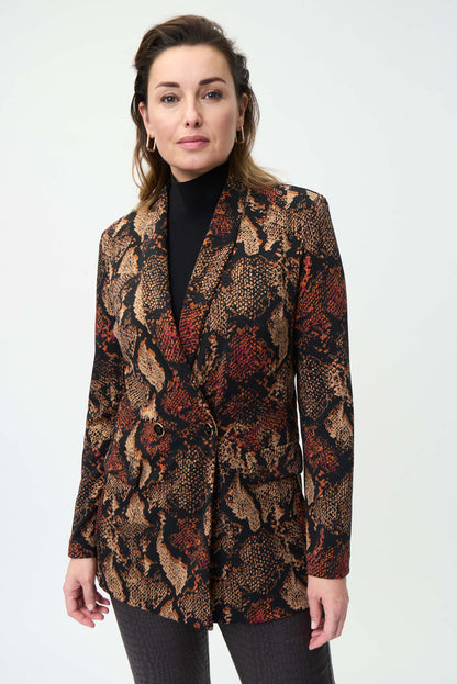 Blazer estampado animal print 224042