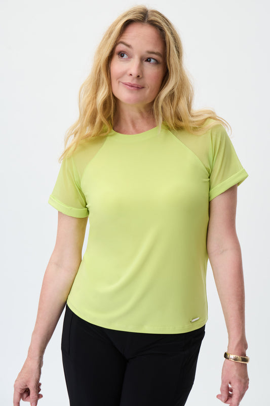 Blusa con transparencias 231235