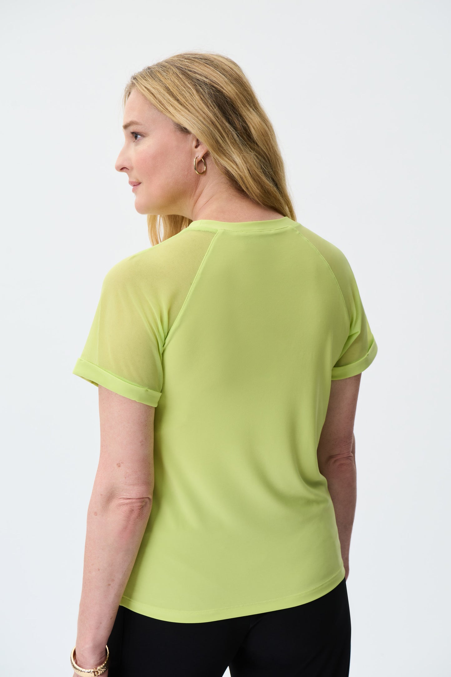 Blusa con transparencias 231235